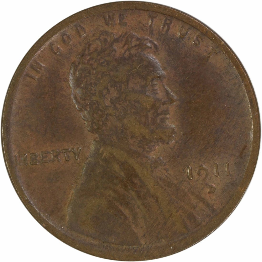 1911-D Copper Lincoln Wheat Cent EF Uncertified (1 of 2)