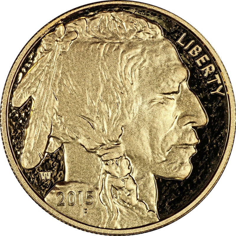 2015 W Buffalo Gold $50 Proof Coin OGP COA Uncertified: 2015 W Buffalo Gold $50 Proof Coin OGP COA Uncertified This is an original 2015-W Buffalo Gold $50 Proof coin, composed of gold and struck at the West Point Mint. The coin comes in its original govern