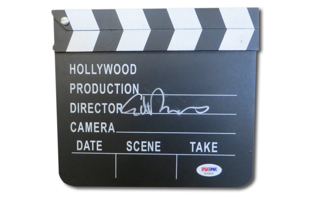 Edward Burns Signed Mini Movie Clapper Saving Private Ryan PSA Authentic: Edward Burns Signed Mini Movie Clapper Saving Private Ryan PSA Authentic This authentic mini movie clapper from the iconic film "Saving Private Ryan" is autographed by Edward Burns, a notable actor an