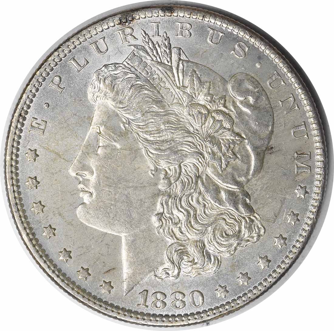 Choice BU 1880-O Silver Dollar Uncirculated Morgan Uncertified: Choice BU 1880-O Silver Dollar Uncirculated Morgan Uncertified This is an 1880-O Morgan Silver Dollar from the United States, featuring a silver composition and produced at the New Orleans Mint. The c