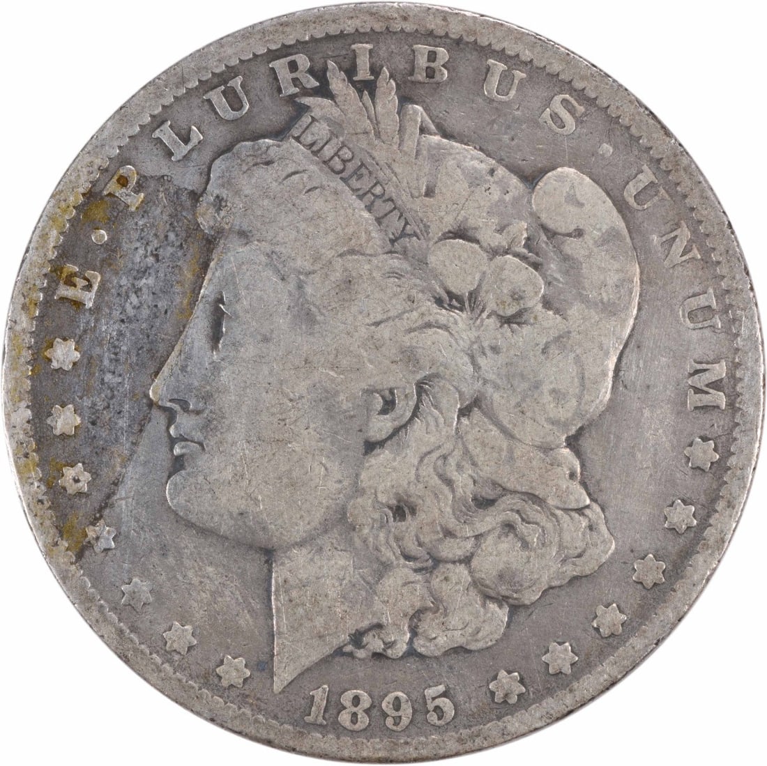 1895-O Morgan Silver Dollar 90% Silver Uncertified Coin: 1895-O Morgan Silver Dollar 90% Silver Uncertified Coin This 1895-O Morgan Silver Dollar is a classic piece of numismatic history, featuring the iconic design by George T. Morgan. Struck in 90% silver