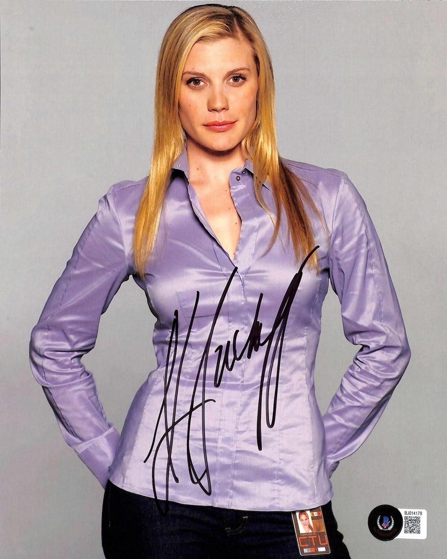 Katee Sackhoff Signed 8x10 Photo as Dana Walsh 24 Beckett Certified: Katee Sackhoff Signed 8x10 Photo as Dana Walsh 24 Beckett Certified This is an authentic signed 8x10 color photograph of Katee Sackhoff as Dana Walsh from the acclaimed TV show 24. The photograph has 