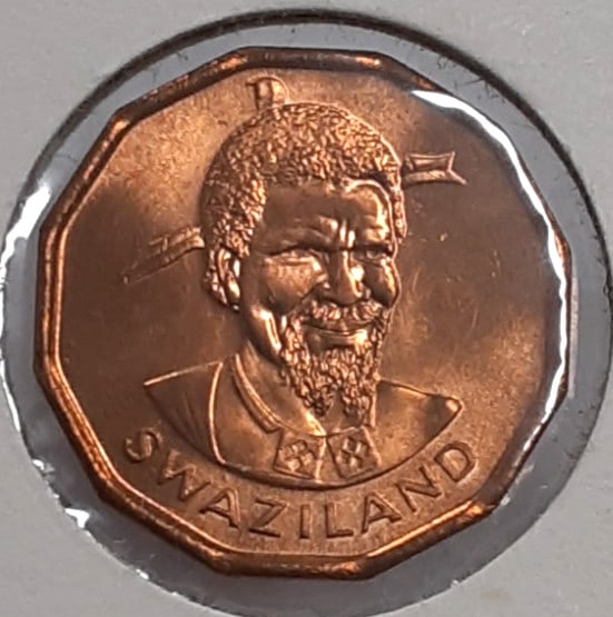 Roll of 20 Uncirculated 1975 Swaziland 1 Cent Bronze FAO Coins KM21: Roll of 20 Uncirculated 1975 Swaziland 1 Cent Bronze FAO Coins KM21 This is a roll of 20 uncirculated 1975 Swaziland 1 Cent FAO coins, each struck in bronze. The coins are wrapped together and have no