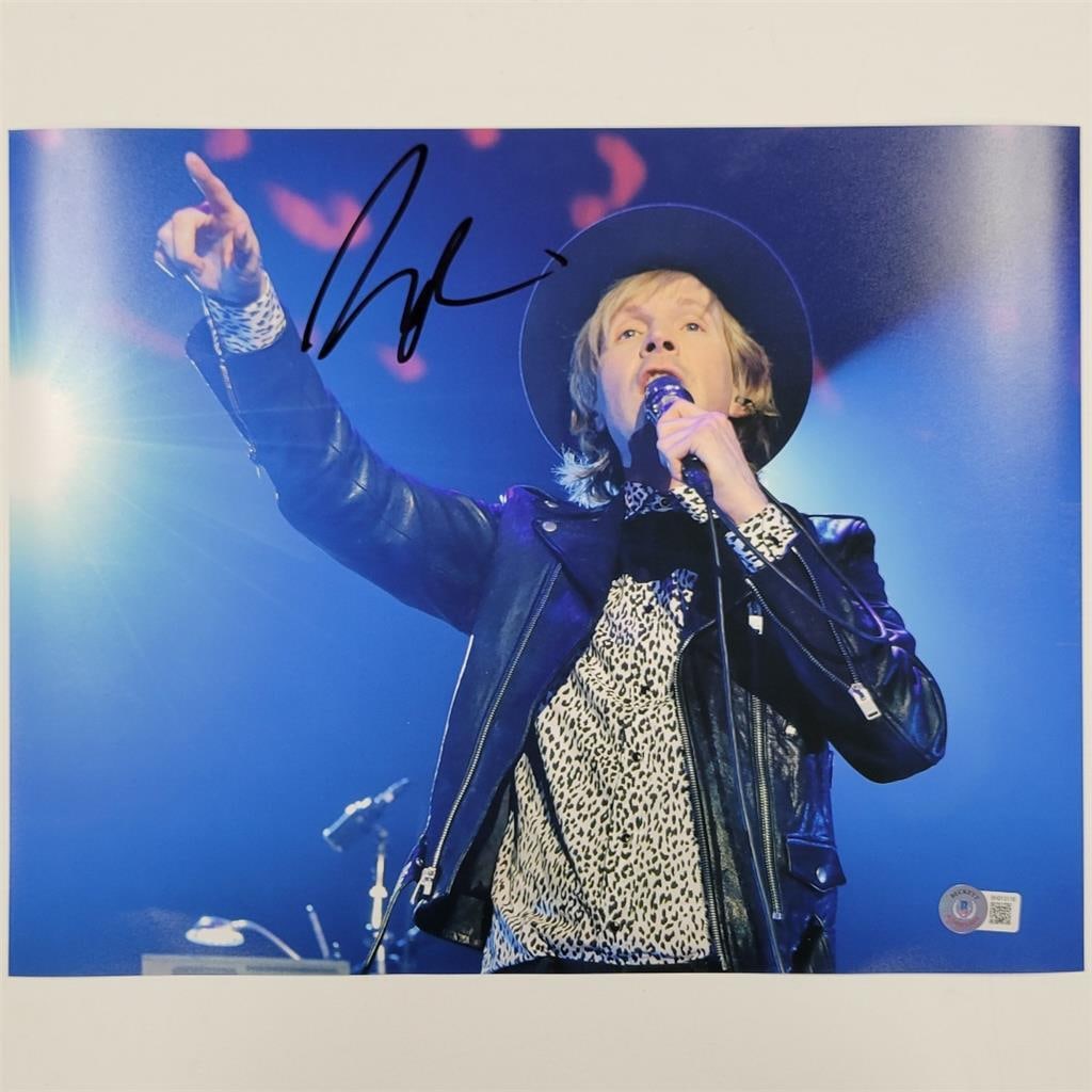 11x14 photograph signed by Beck with Beckett authentication (1 of 3)