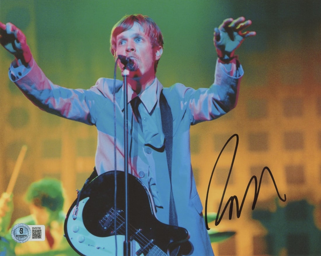 Beck Hansen Signed 8x10 Photograph Beckett Authenticated Autograph: Beck Hansen Signed 8x10 Photograph Beckett Authenticated Autograph This is an 8x10 photograph personally signed by musician Beck Hansen. The autograph has been authenticated by Beckett Authentication 