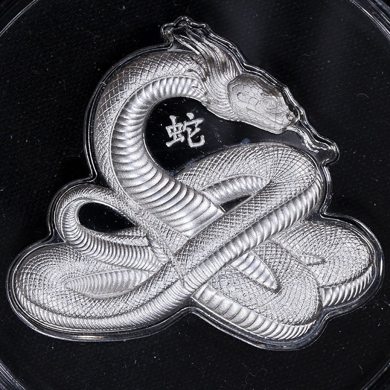 2025 Cameroon 1 Ounce Silver Lunar Snake High Relief Coin OGP (1 of 3)