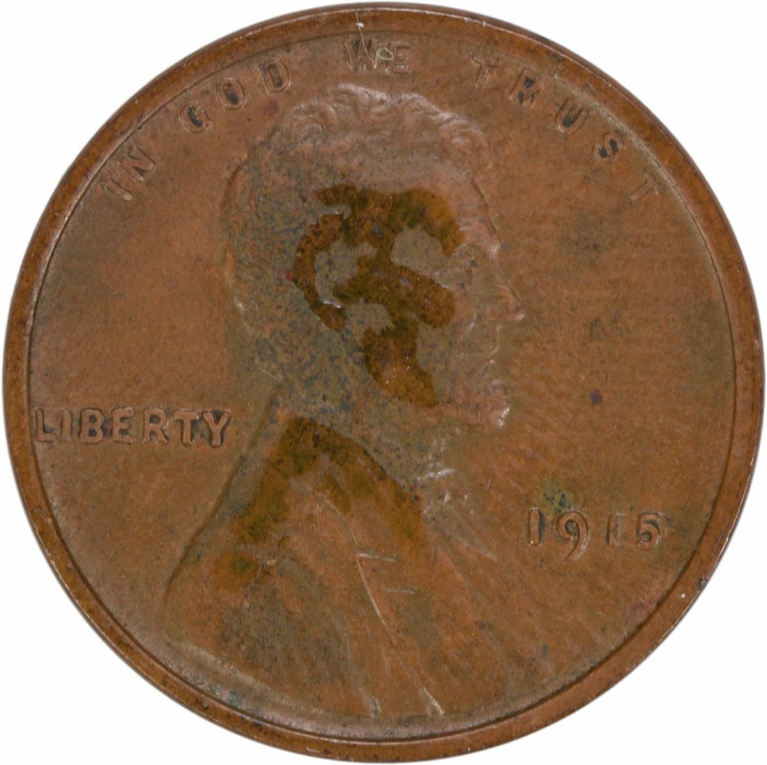 1915 Copper Lincoln Wheat Cent EF Uncertified: 1915 Copper Lincoln Wheat Cent EF Uncertified This is a 1915 Lincoln Wheat Cent from the United States. The coin is composed of copper and features no mint mark. It is in circulated condition and grad