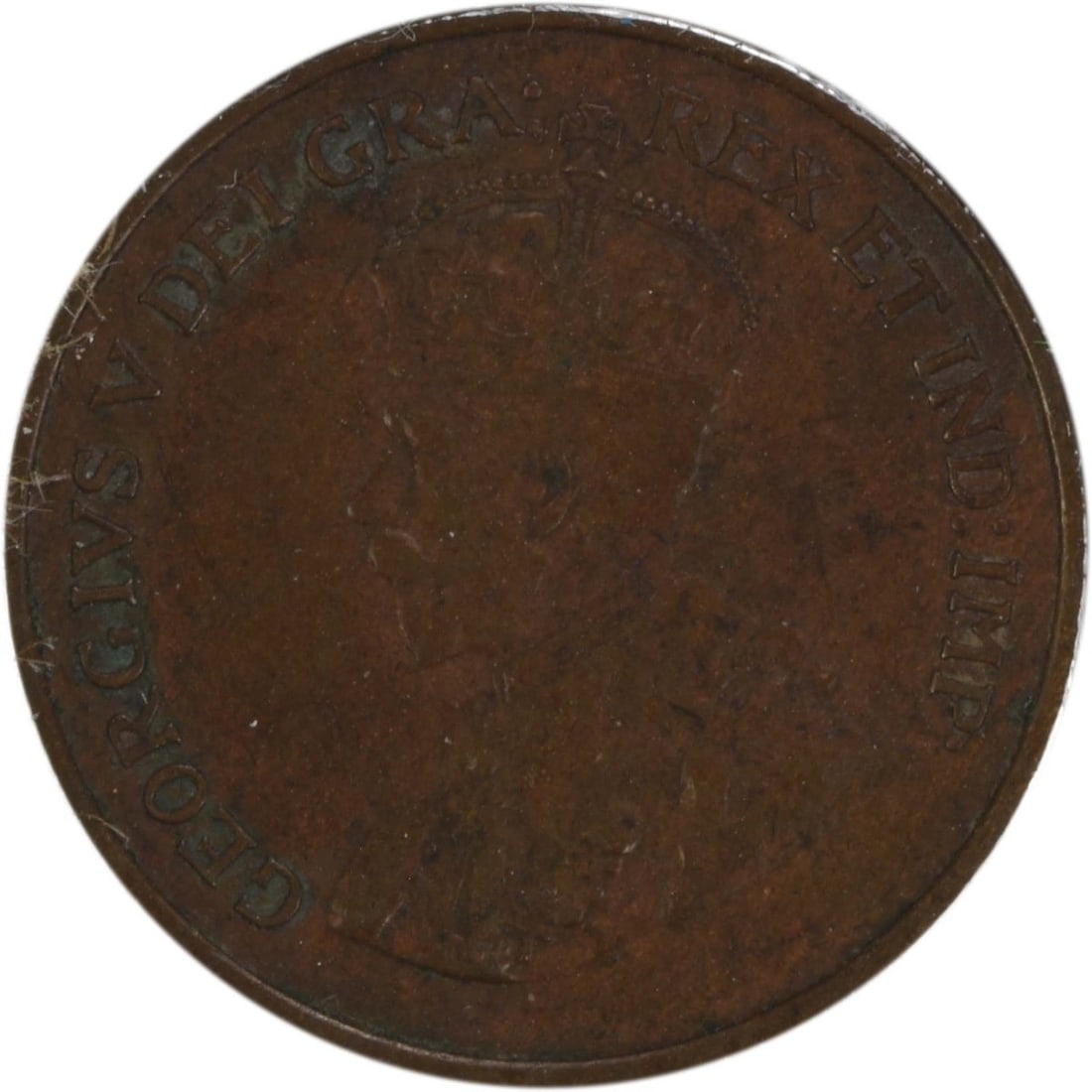 Canada 1925 One Cent EF Grade KM28 Uncertified Coin (1 of 2)
