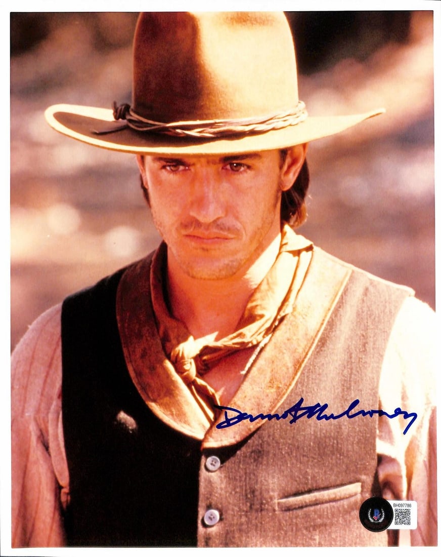 Beckett Authenticated Dermot Mulroney Young Guns 8x10 Signed Photo (1 of 1)