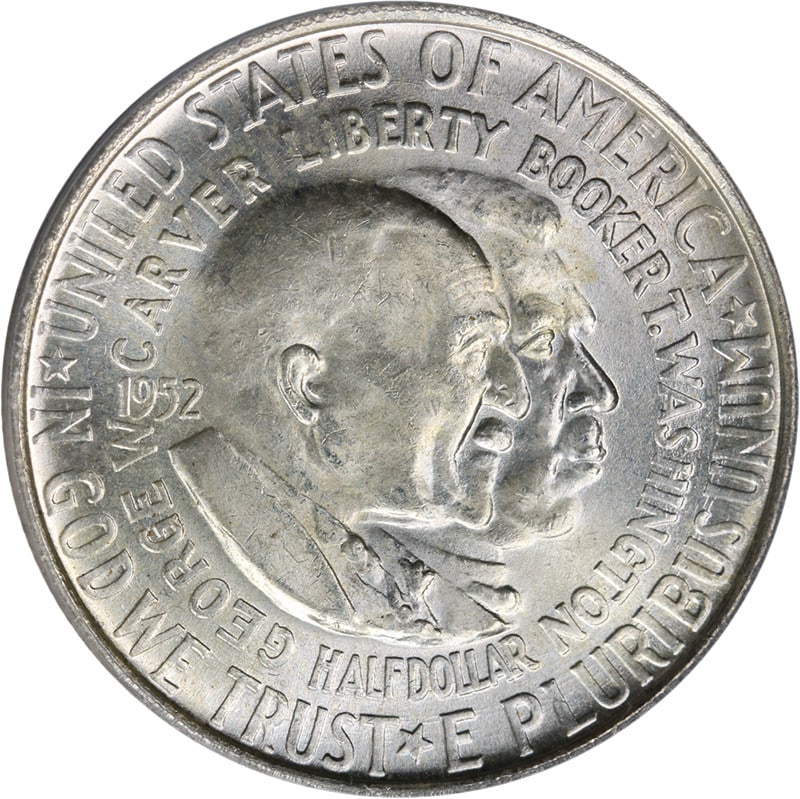 Booker T Washington 1952 P Half Dollar PCGS MS65 Strong Strike (1 of 4)