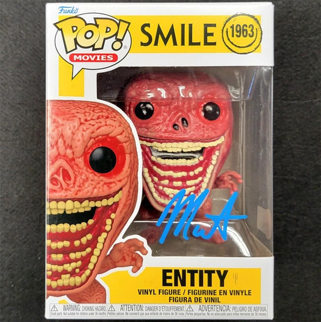 Smile Entity Funko Pop autographed by Marti Matulis Beckett BAS Witness (1 of 6)