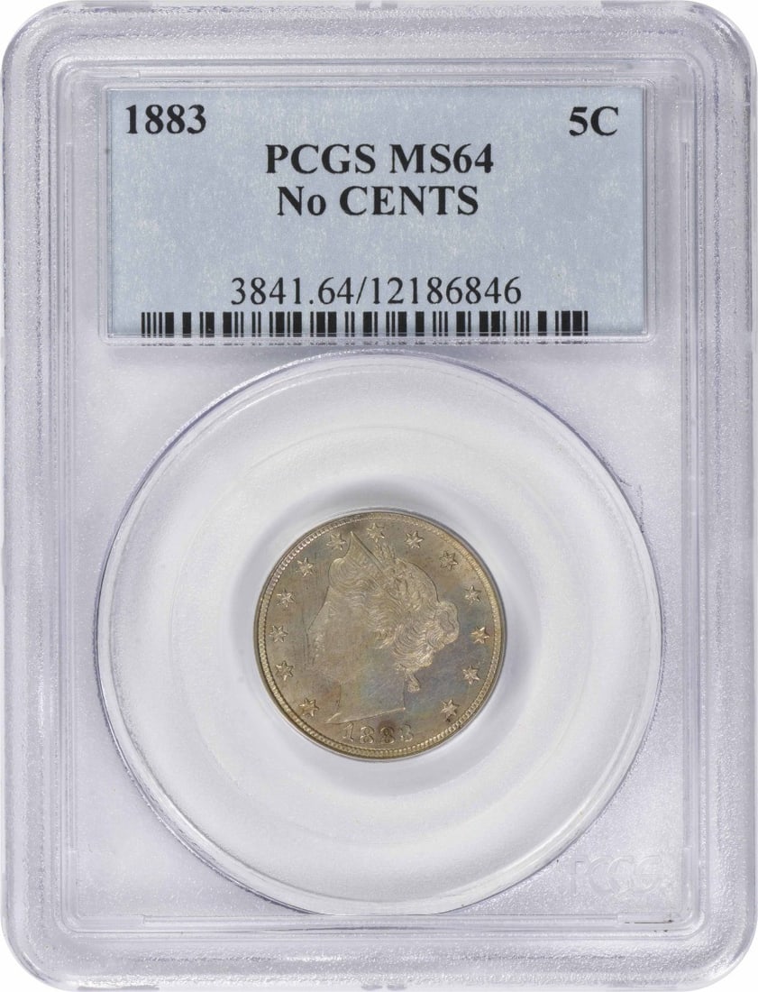 PCGS MS64 1883 Liberty Nickel No Cents (1 of 2)