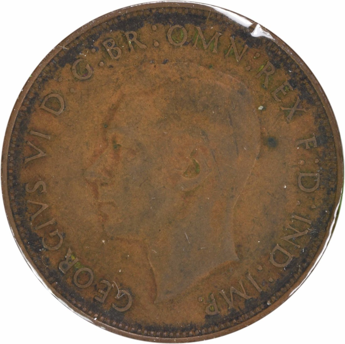 1946 Australia One Penny KM36 Coin Very Fine Uncertified (1 of 2)