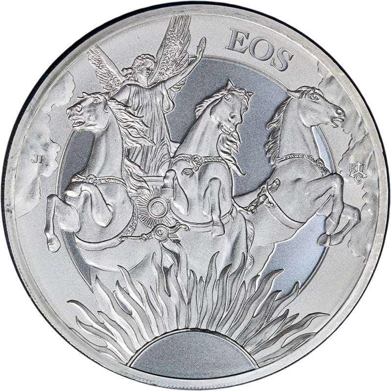 2023 St Helena Silver 1 Pound EOS and Chariot (1 of 2)