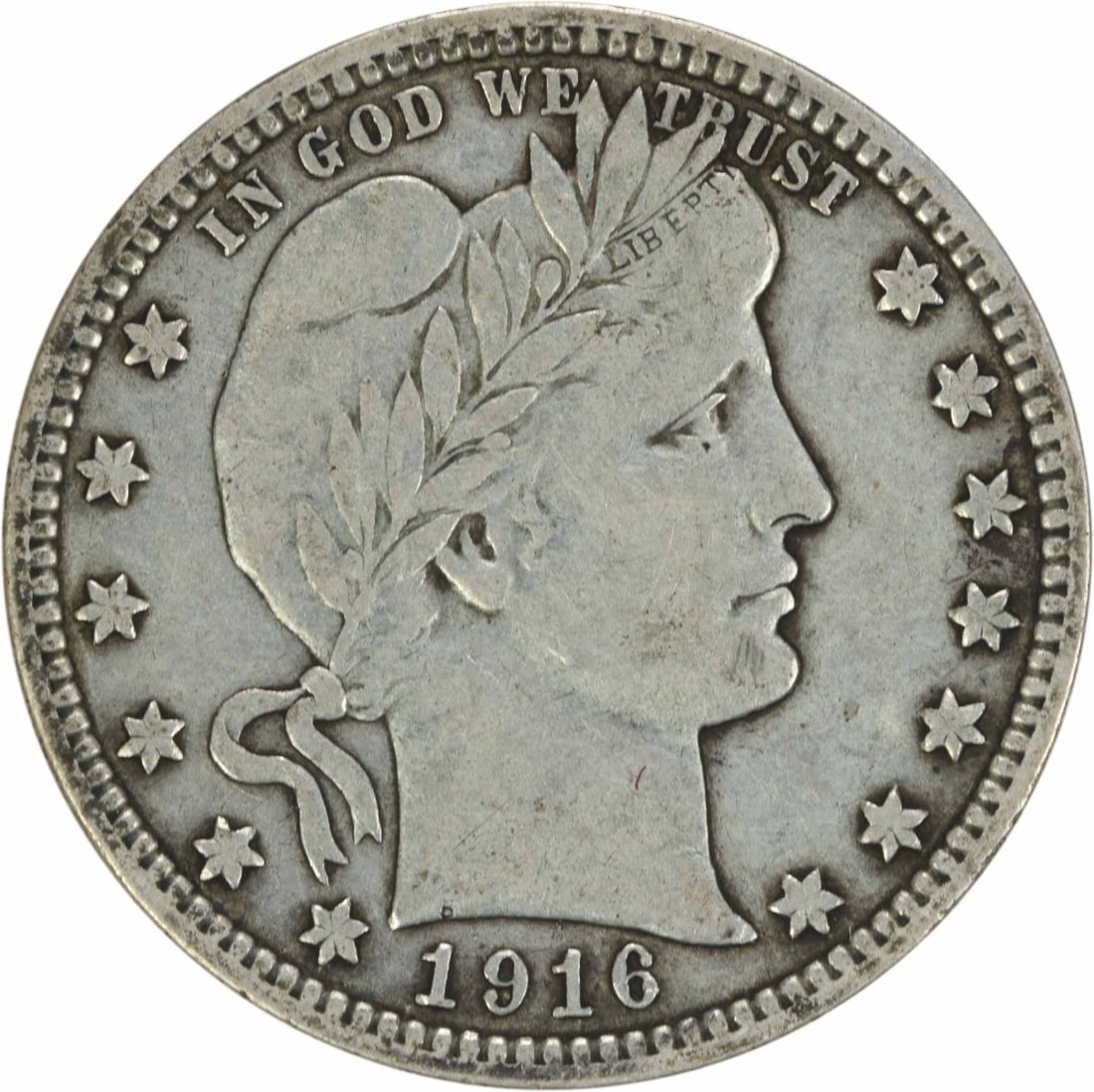 1916-D Barber Silver Quarter 25C EF Uncertified Coin: 1916-D Barber Silver Quarter 25C EF Uncertified Coin This 1916-D Barber Silver Quarter is a remarkable piece of numismatic history, showcasing the craftsmanship of designer Charles E. Barber. Struck i