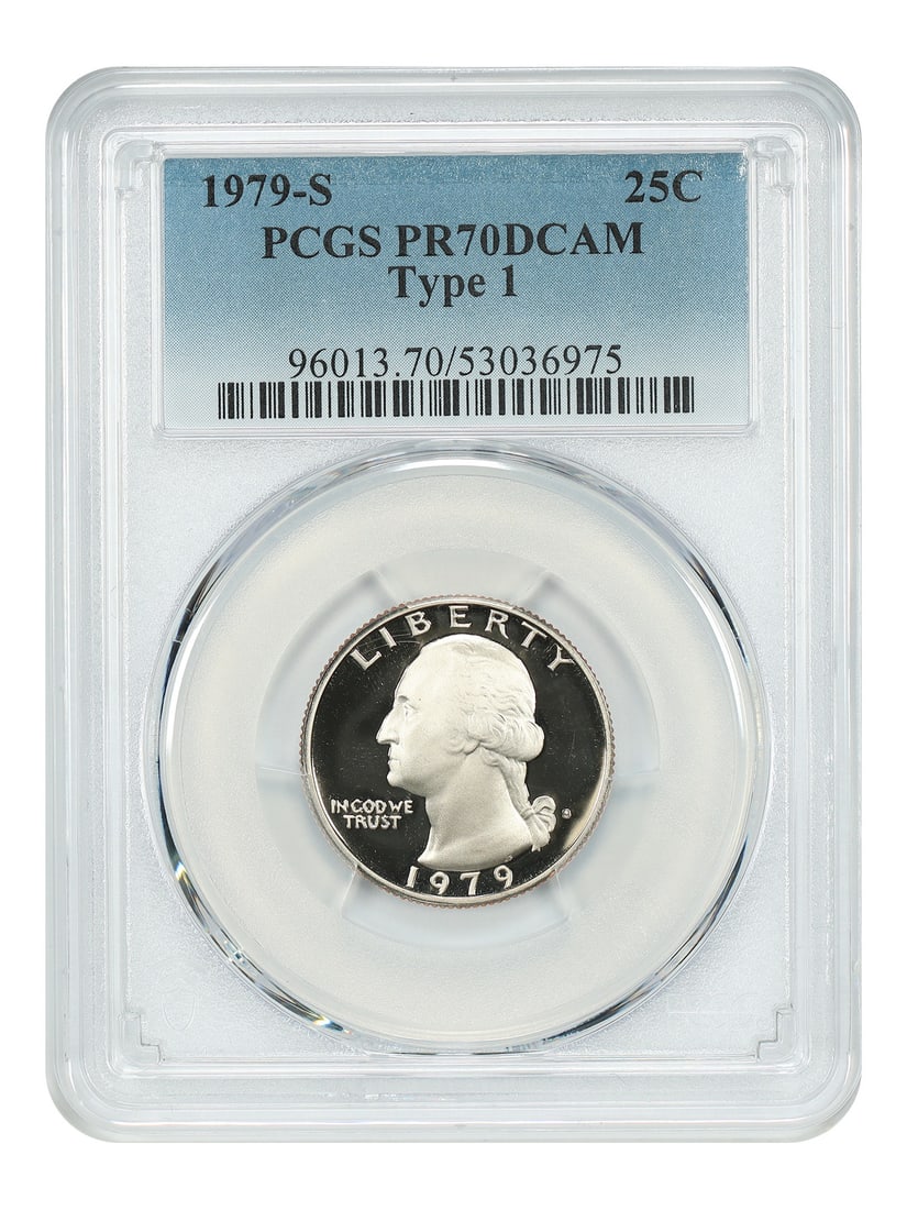 PCGS PR70DCAM 1979-S Washington Quarter Type 1 (1 of 2)