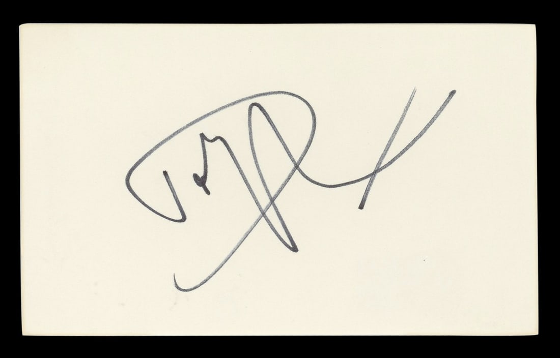 Dolph Lundgren Signed The Expendables 3x5 Index Card BAS Authenticated (1 of 5)