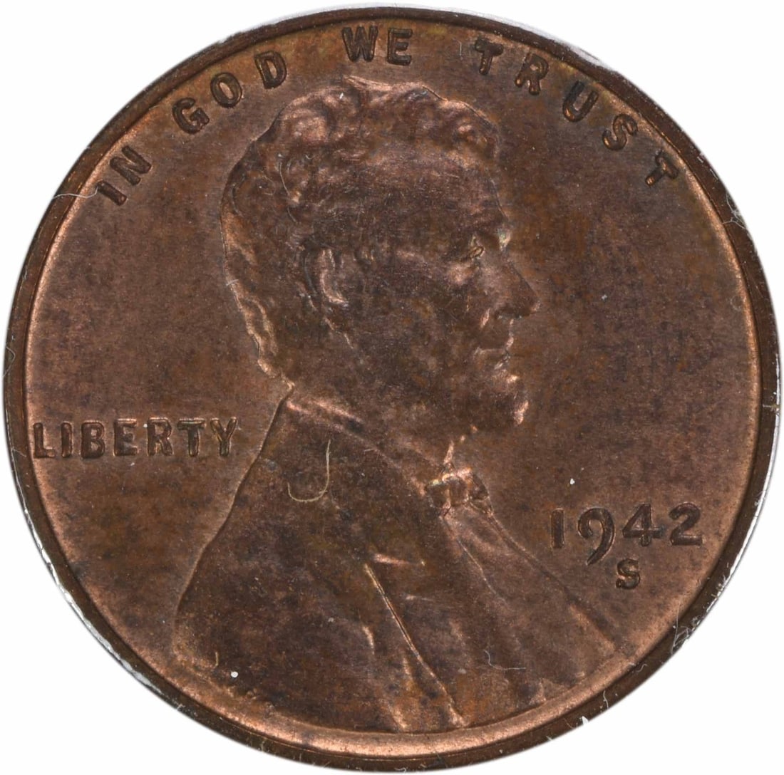 1942-S Lincoln Wheat Cent DDO Choice BU Uncertified (1 of 2)