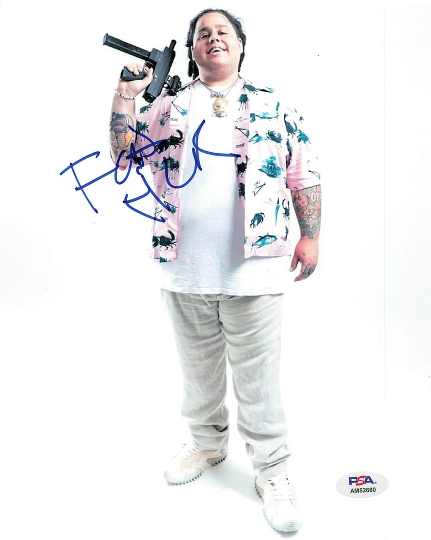 Fat Nick Autographed 8x10 Photo PSA/DNA Certified Original: Fat Nick Autographed 8x10 Photo PSA/DNA Certified Original This is an original 8x10 photograph autographed by rapper Fat Nick. The signature has been authenticated by PSA/DNA, ensuring its authenticit