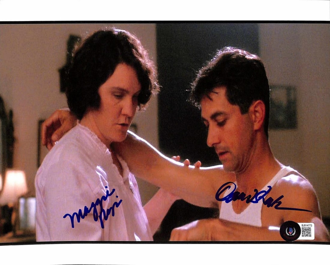 Beckett Authenticated Eight Men Out 8x10 Photo Signed by Strathairn Renzi: Beckett Authenticated Eight Men Out 8x10 Photo Signed by Strathairn Renzi This 8x10 color photograph is hand-signed by David Strathairn and Maggie Renzi, both of whom starred in the film Eight Men Out