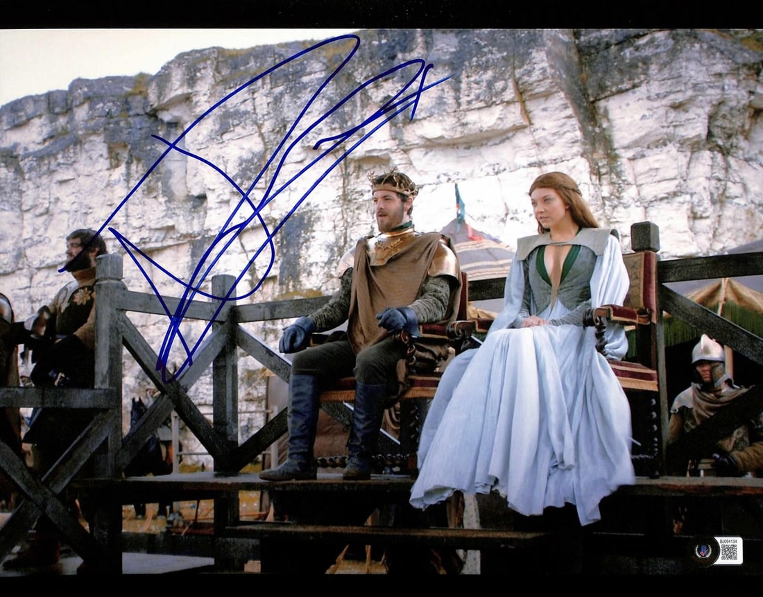 11x14 Natalie Dormer signed photo Beckett authenticated: 11x14 Natalie Dormer signed photo Beckett authenticated This 11x14 photograph features a hand-signed autograph from acclaimed actress Natalie Dormer, recognized for her roles in Game of Thrones, The T