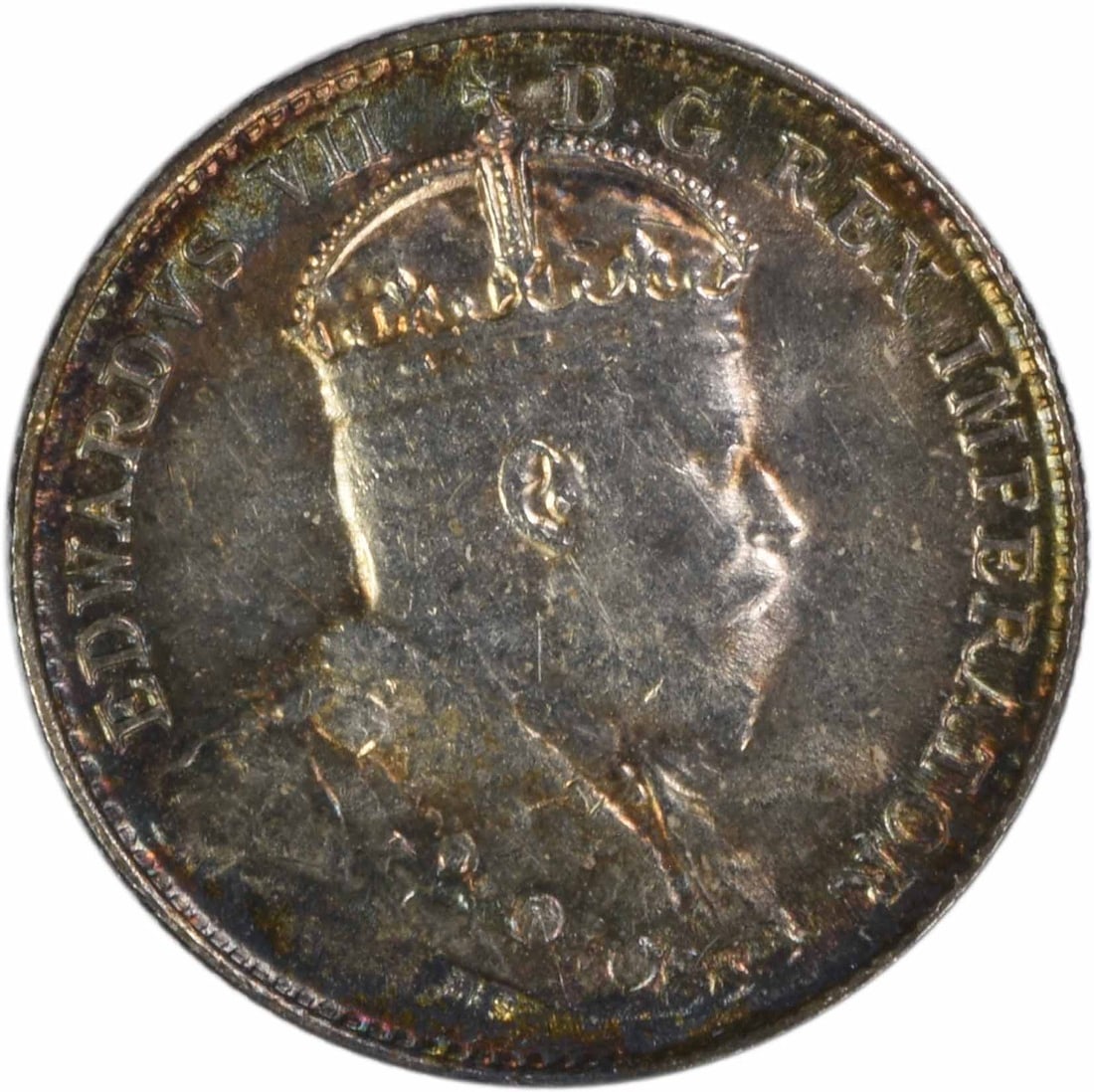 Canada 1902 5 Cents KM9 Uncertified (1 of 2)
