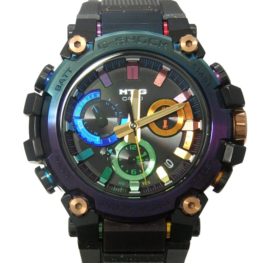 Casio G-SHOCK MTG-B3000DN-1AJR Men's Wristwatch: Casio G-SHOCK MTG-B3000DN-1AJR Men's Wristwatch This Casio G-SHOCK MT-G MTG-B3000DN-1AJR 5672 is a men's wristwatch crafted in Japan. It is a pre-owned timepiece, offering the durability and advanced 
