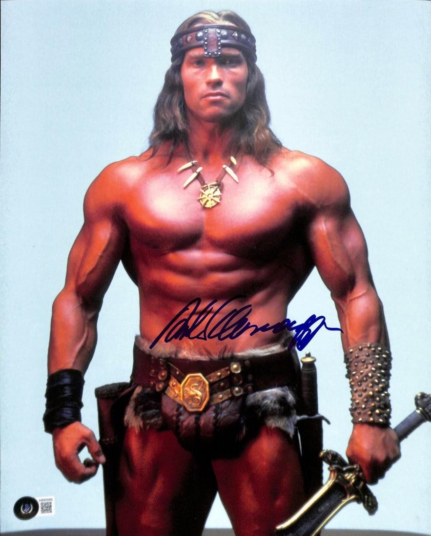 Arnold Schwarzenegger autographed Conan the Barbarian 11x14 photo Beckett LOA (1 of 1)