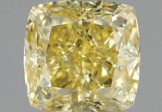 Loose Diamond - CUSHION MODIFIED 1.07ct Fancy Intense Yellow VS1: Loose Diamond - CUSHION MODIFIED 1.07ct Fancy Intense Yellow VS1 Source: This is a real non-mined Diamond that has been grown in a lab Shape: CUSHION MODIFIED Carats: 1.07 Color: Fancy Intense Yellow 