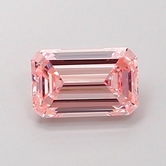 Loose Diamond - EMERALD 1.0ct Fancy Intense Pink VS1: Loose Diamond - EMERALD 1.0ct Fancy Intense Pink VS1 Source: This is a real non-mined Diamond that has been grown in a lab Shape: EMERALD Carats: 1.0 Color: Fancy Intense Pink Certification: IGI Video