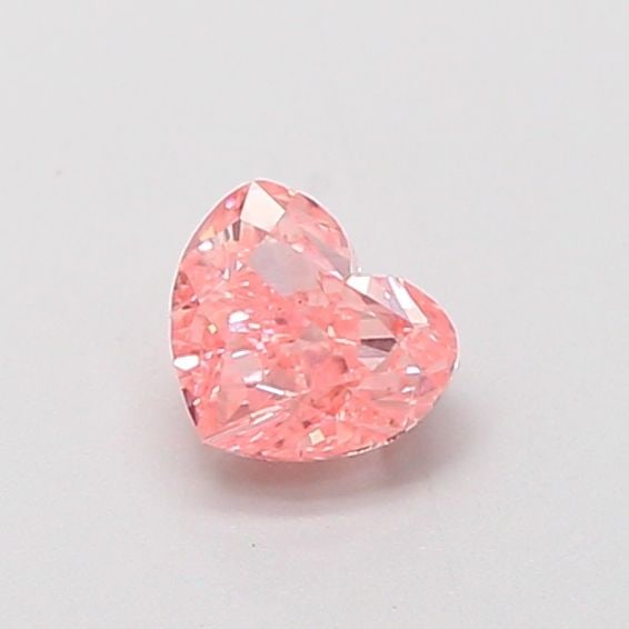 Loose Diamond - HEART 0.3ct Fancy Vivid Pink VVS2: Loose Diamond - HEART 0.3ct Fancy Vivid Pink VVS2 Source: This is a real non-mined Diamond that has been grown in a lab Shape: HEART Carats: 0.3 Color: Fancy Vivid Pink Certification: IGI Video: