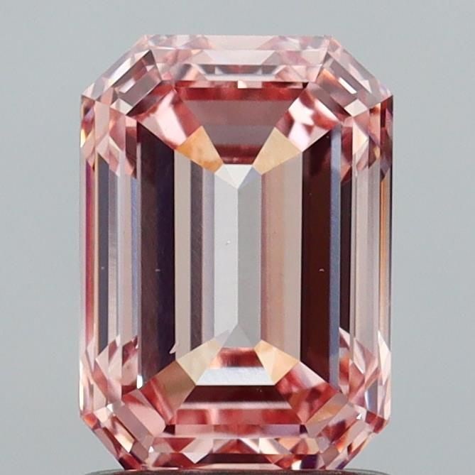 Loose Diamond - EMERALD 1.51ct Fancy Intense Pink VS1: Loose Diamond - EMERALD 1.51ct Fancy Intense Pink VS1 Source: This is a real non-mined Diamond that has been grown in a lab Shape: EMERALD Carats: 1.51 Color: Fancy Intense Pink Certification: IGI Vid