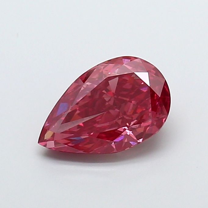 Loose Diamond - PEAR 3.59ct Fancy Vivid Brownish Pink VS1: Loose Diamond - PEAR 3.59ct Fancy Vivid Brownish Pink VS1 Source: This is a real non-mined Diamond that has been grown in a lab Shape: PEAR Carats: 3.59 Color: Fancy Vivid Brownish Pink Certification: