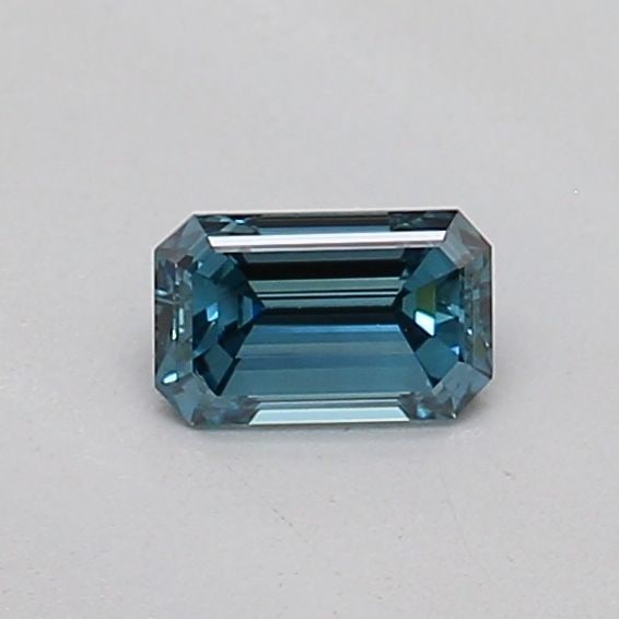 Loose Diamond - EMERALD 0.15ct Fancy Vivid Green Blue VS2: Loose Diamond - EMERALD 0.15ct Fancy Vivid Green Blue VS2 Source: This is a real non-mined Diamond that has been grown in a lab Shape: EMERALD Carats: 0.15 Color: Fancy Vivid Green Blue Certification:
