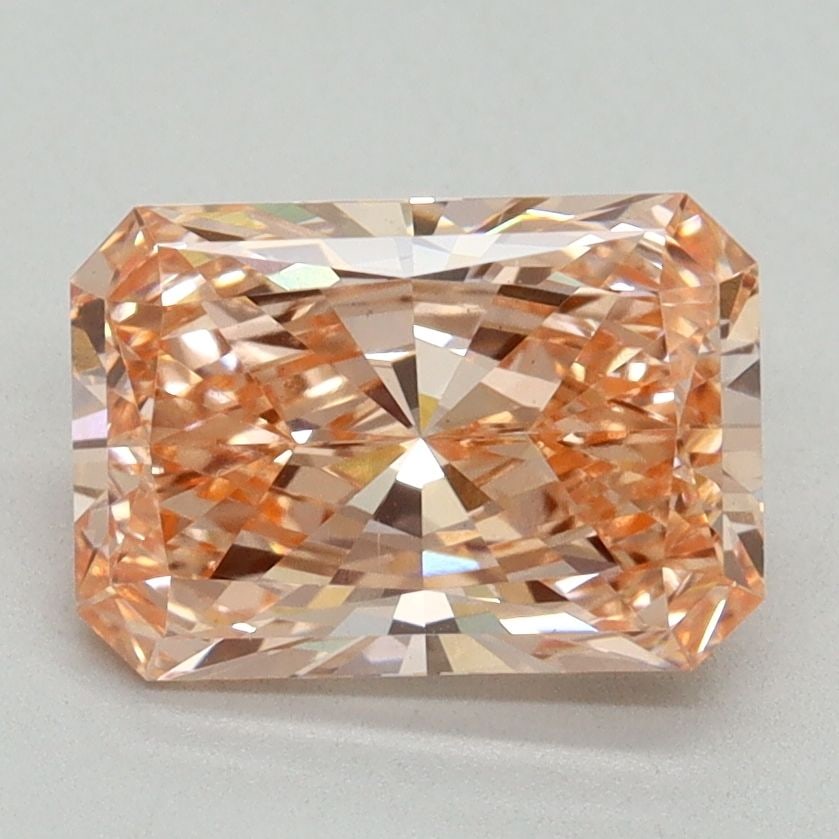 Loose Diamond - RADIANT 2.12ct Fancy Vivid Pink VS1: Loose Diamond - RADIANT 2.12ct Fancy Vivid Pink VS1 Source: This is a real non-mined Diamond that has been grown in a lab Shape: RADIANT Carats: 2.12 Color: Fancy Vivid Pink Certification: IGI Video: