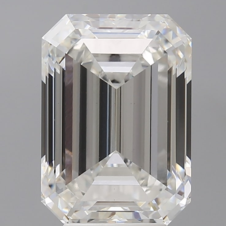 Loose Diamond - EMERALD 5.58ct F VS1: Loose Diamond - EMERALD 5.58ct F VS1 Source: This is a real non-mined Diamond that has been grown in a lab Shape: EMERALD Carats: 5.58 Color: F Clarity: VS1 Certification: IGI Condition: Pre-Owned Add