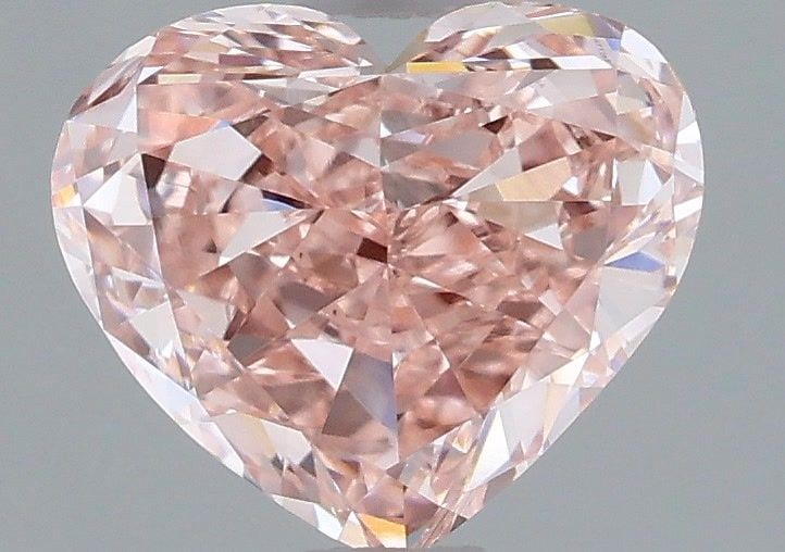 Loose Diamond - HEART 1.17ct Fancy Intense Pink VS1: Loose Diamond - HEART 1.17ct Fancy Intense Pink VS1 Source: This is a real non-mined Diamond that has been grown in a lab Shape: HEART Carats: 1.17 Color: Fancy Intense Pink Certification: IGI Video: