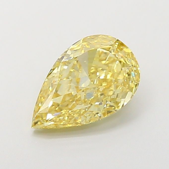 Loose Diamond - PEAR 3.01ct Fancy Intense Yellow VS2: Loose Diamond - PEAR 3.01ct Fancy Intense Yellow VS2 Source: This is a real non-mined Diamond that has been grown in a lab Shape: PEAR Carats: 3.01 Color: Fancy Intense Yellow Certification: IGI Video