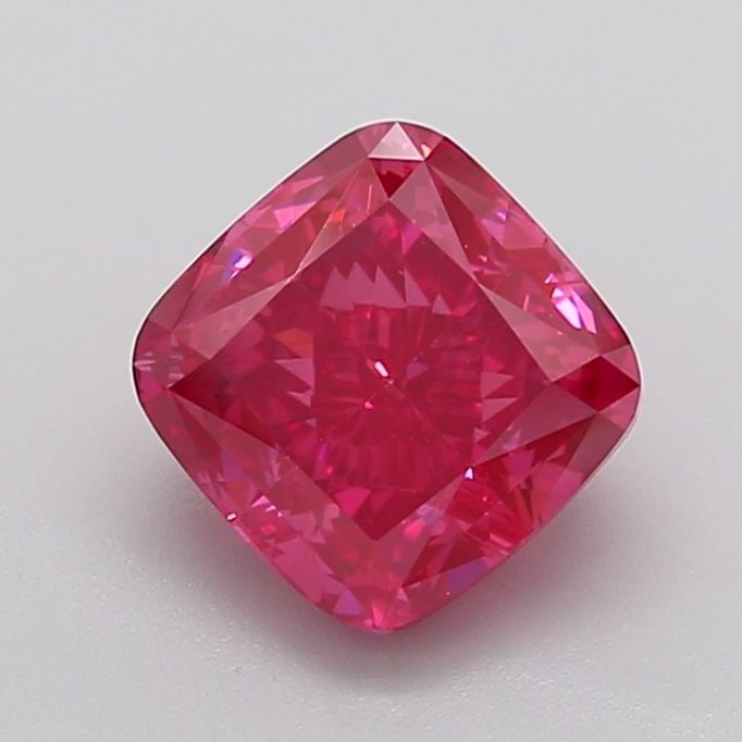 Loose Diamond - CUSHION MODIFIED 2.91ct Fancy Vivid Pink VS2: Loose Diamond - CUSHION MODIFIED 2.91ct Fancy Vivid Pink VS2 Source: This is a real non-mined Diamond that has been grown in a lab Shape: CUSHION MODIFIED Carats: 2.91 Color: Fancy Vivid Pink Certific