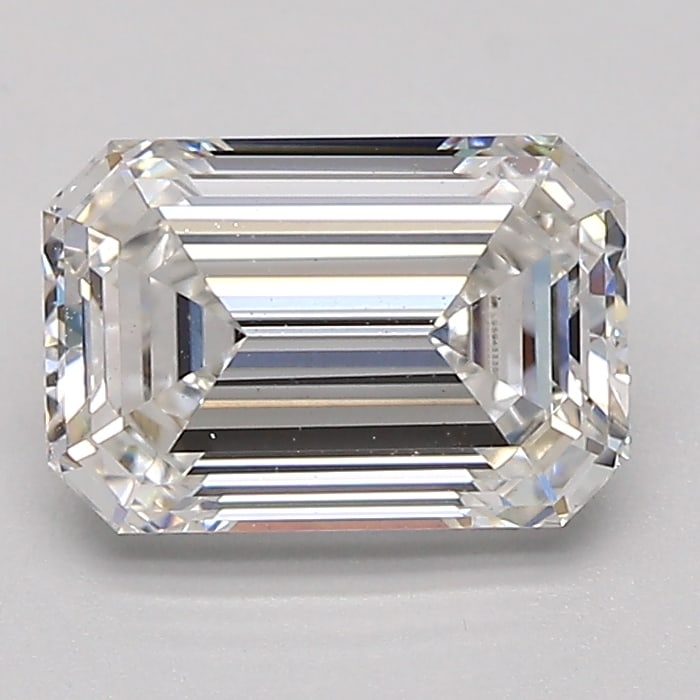Loose Diamond - EMERALD 1.61ct F VS1: Loose Diamond - EMERALD 1.61ct F VS1 Source: This is a real non-mined Diamond that has been grown in a lab Shape: EMERALD Carats: 1.61 Color: F Clarity: VS1 Certification: IGI Condition: Pre-Owned Add