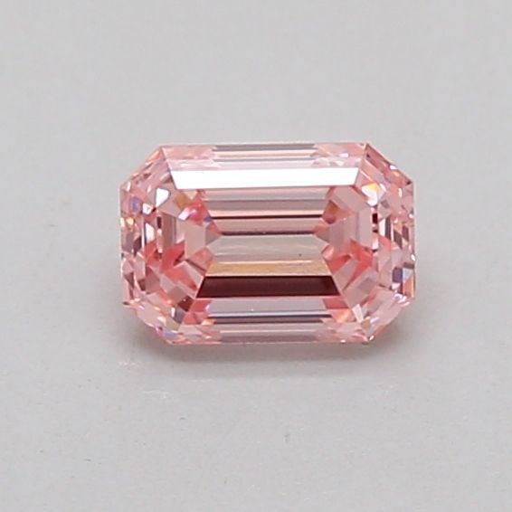Loose Diamond - EMERALD 0.28ct Fancy Intense Pink VS1: Loose Diamond - EMERALD 0.28ct Fancy Intense Pink VS1 Source: This is a real non-mined Diamond that has been grown in a lab Shape: EMERALD Carats: 0.28 Color: Fancy Intense Pink Certification: IGI Add