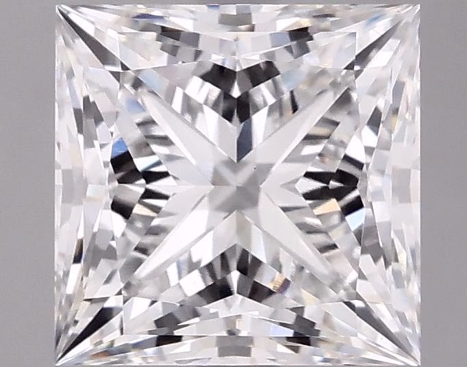Loose Diamond - PRINCESS 2.57ct E VVS2: Loose Diamond - PRINCESS 2.57ct E VVS2 Source: This is a real non-mined Diamond that has been grown in a lab Shape: PRINCESS Carats: 2.57 Color: E Clarity: VVS2 Certification: IGI Condition: Pre-Owned