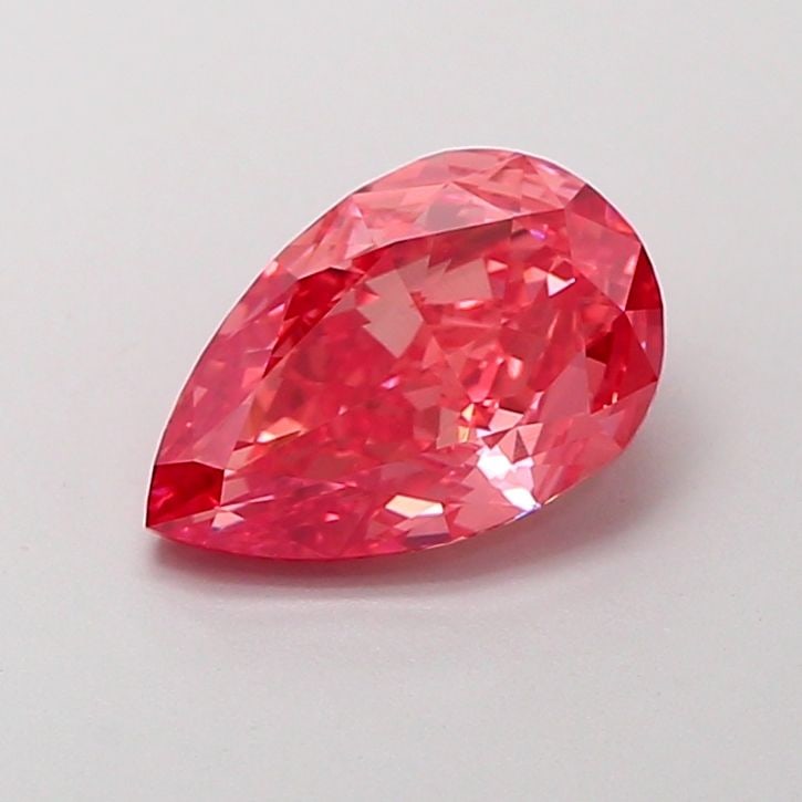 Loose Diamond - PEAR 1.58ct Fancy Vivid Pink VS1: Loose Diamond - PEAR 1.58ct Fancy Vivid Pink VS1 Source: This is a real non-mined Diamond that has been grown in a lab Shape: PEAR Carats: 1.58 Color: Fancy Vivid Pink Certification: IGI Video: