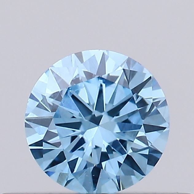 Loose Diamond - ROUND 0.25ct Fancy Vivid Blue VS1: Loose Diamond - ROUND 0.25ct Fancy Vivid Blue VS1 Source: This is a real non-mined Diamond that has been grown in a lab Shape: ROUND Carats: 0.25 Color: Fancy Vivid Blue Certification: IGI Video: