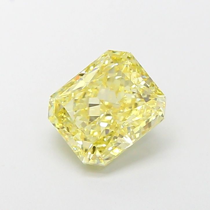 Loose Diamond - RADIANT 2.02ct Fancy Intense Yellow VS1: Loose Diamond - RADIANT 2.02ct Fancy Intense Yellow VS1 Source: This is a real non-mined Diamond that has been grown in a lab Shape: RADIANT Carats: 2.02 Color: Fancy Intense Yellow Certification: IGI