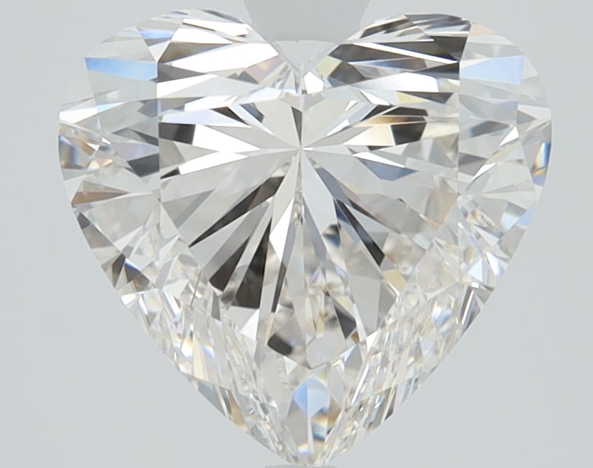Loose Diamond - HEART 3.54ct E VS1: Loose Diamond - HEART 3.54ct E VS1 Source: This is a real non-mined Diamond that has been grown in a lab Shape: HEART Carats: 3.54 Color: E Clarity: VS1 Certification: IGI Condition: Pre-Owned Additio
