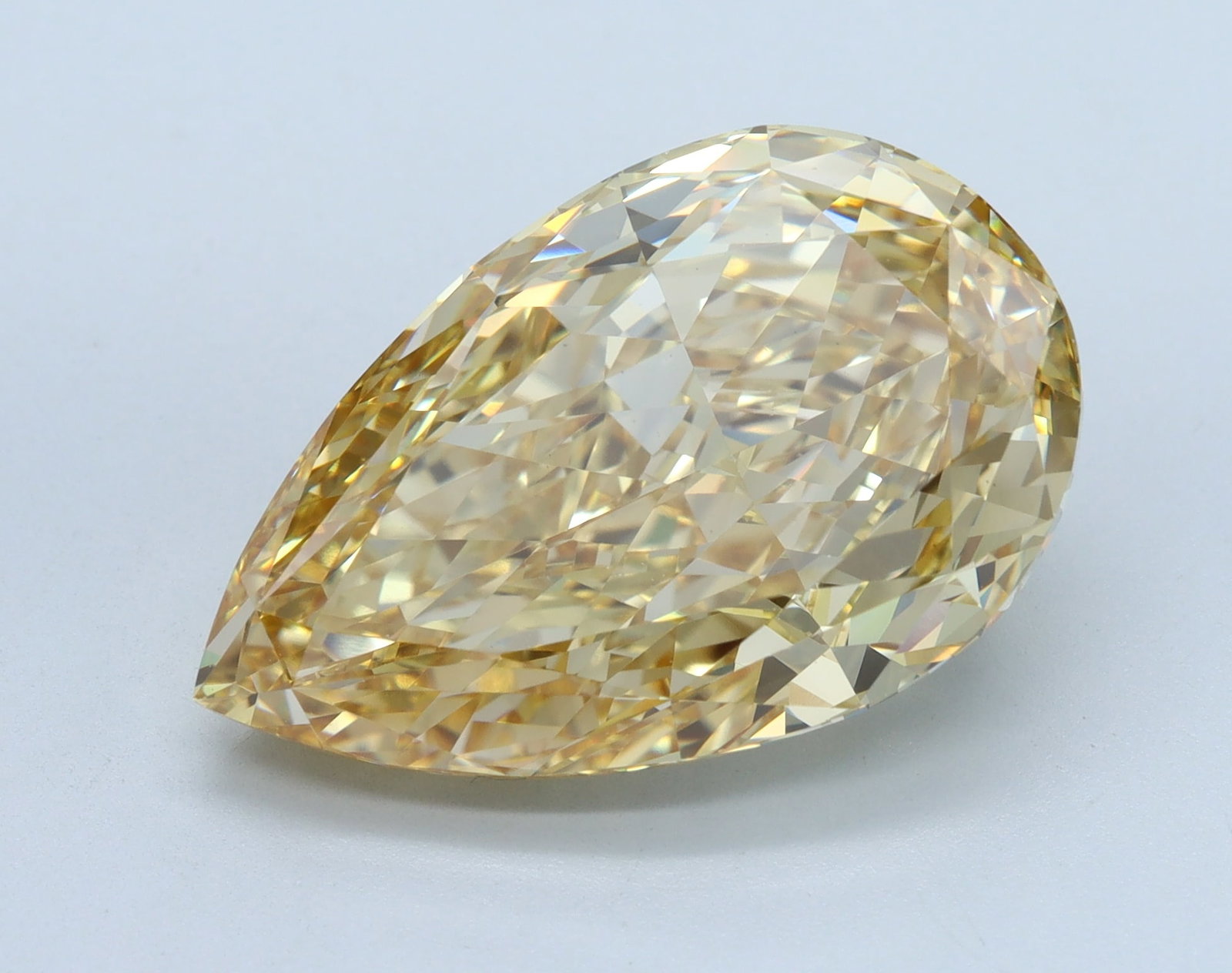 Loose Diamond - PEAR 11.26ct YELLOW VVS2 (1 of 1)