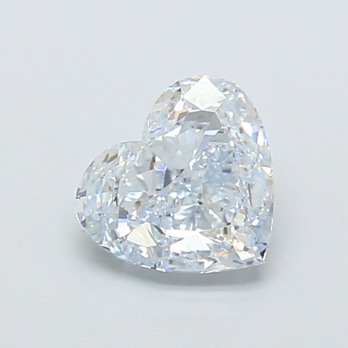 Loose Diamond - HEART 1.45ct Fancy Light Blue VVS2: Loose Diamond - HEART 1.45ct Fancy Light Blue VVS2 Source: This is a real non-mined Diamond that has been grown in a lab Shape: HEART Carats: 1.45 Color: Fancy Light Blue Certification: IGI Video: