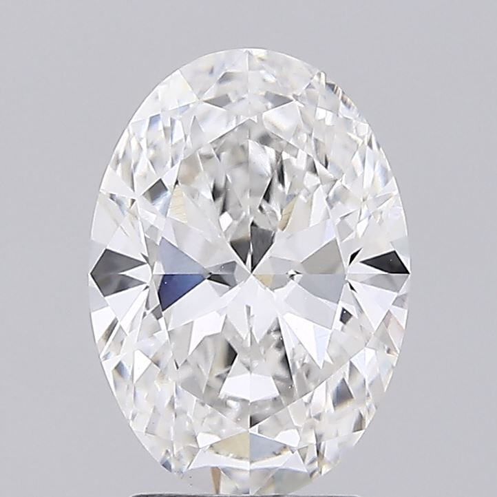 Loose Diamond - OVAL 2.75ct F VS1: Loose Diamond - OVAL 2.75ct F VS1 Source: This is a real non-mined Diamond that has been grown in a lab Shape: OVAL Carats: 2.75 Color: F Clarity: VS1 Certification: IGI Condition: Pre-Owned Additiona