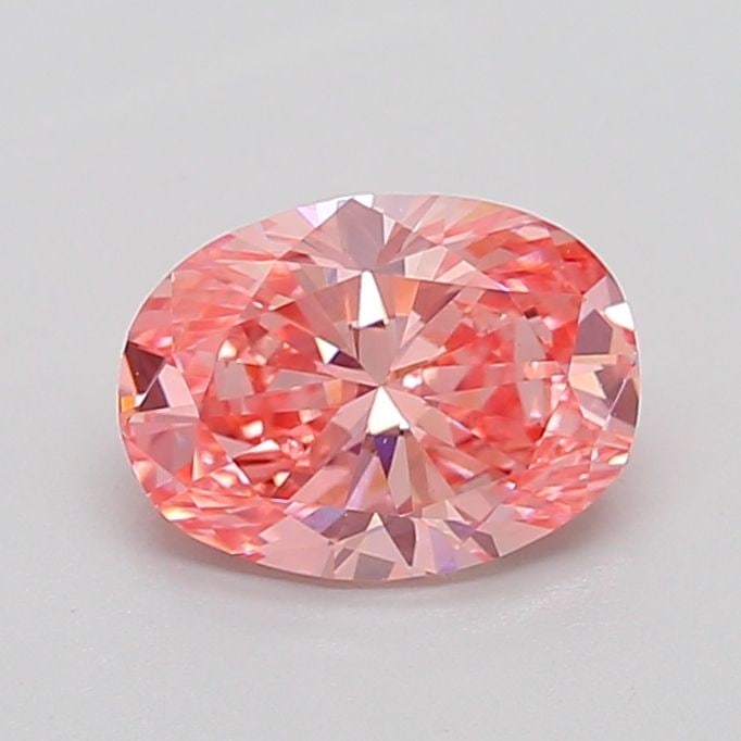 Loose Diamond - OVAL 1.16ct Fancy Vivid Pink VS1: Loose Diamond - OVAL 1.16ct Fancy Vivid Pink VS1 Source: This is a real non-mined Diamond that has been grown in a lab Shape: OVAL Carats: 1.16 Color: Fancy Vivid Pink Certification: IGI Video: